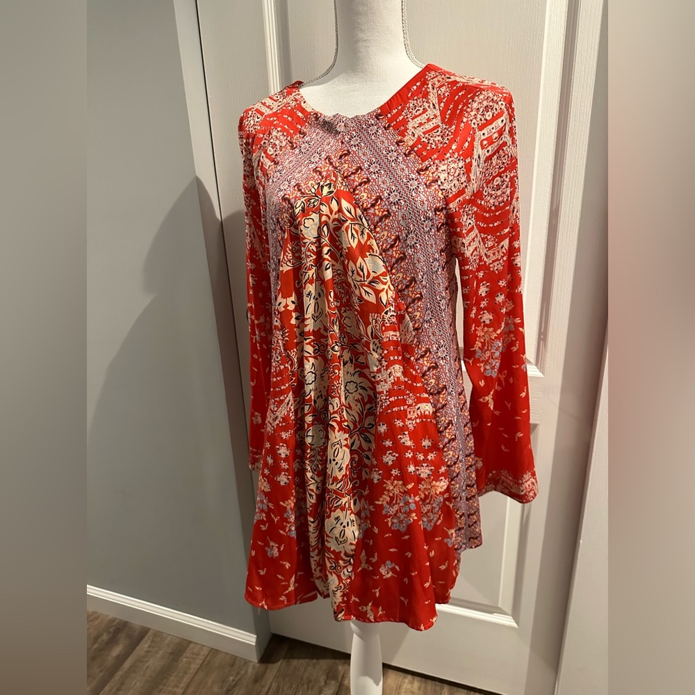 Free People red floral dress never worn
